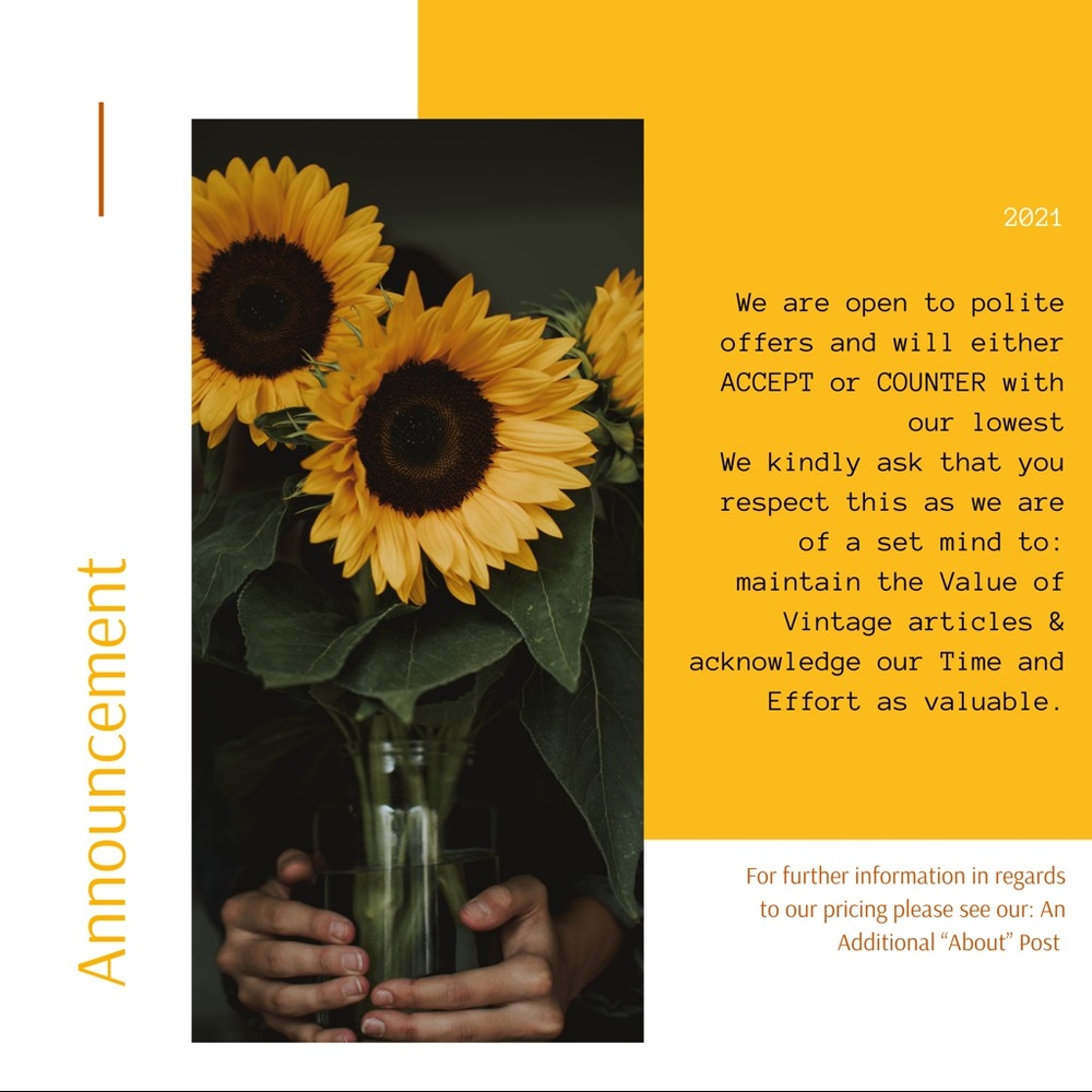 BUNDLE FOR DISCOUNTS // REASONABLE OFFERS WELCOME